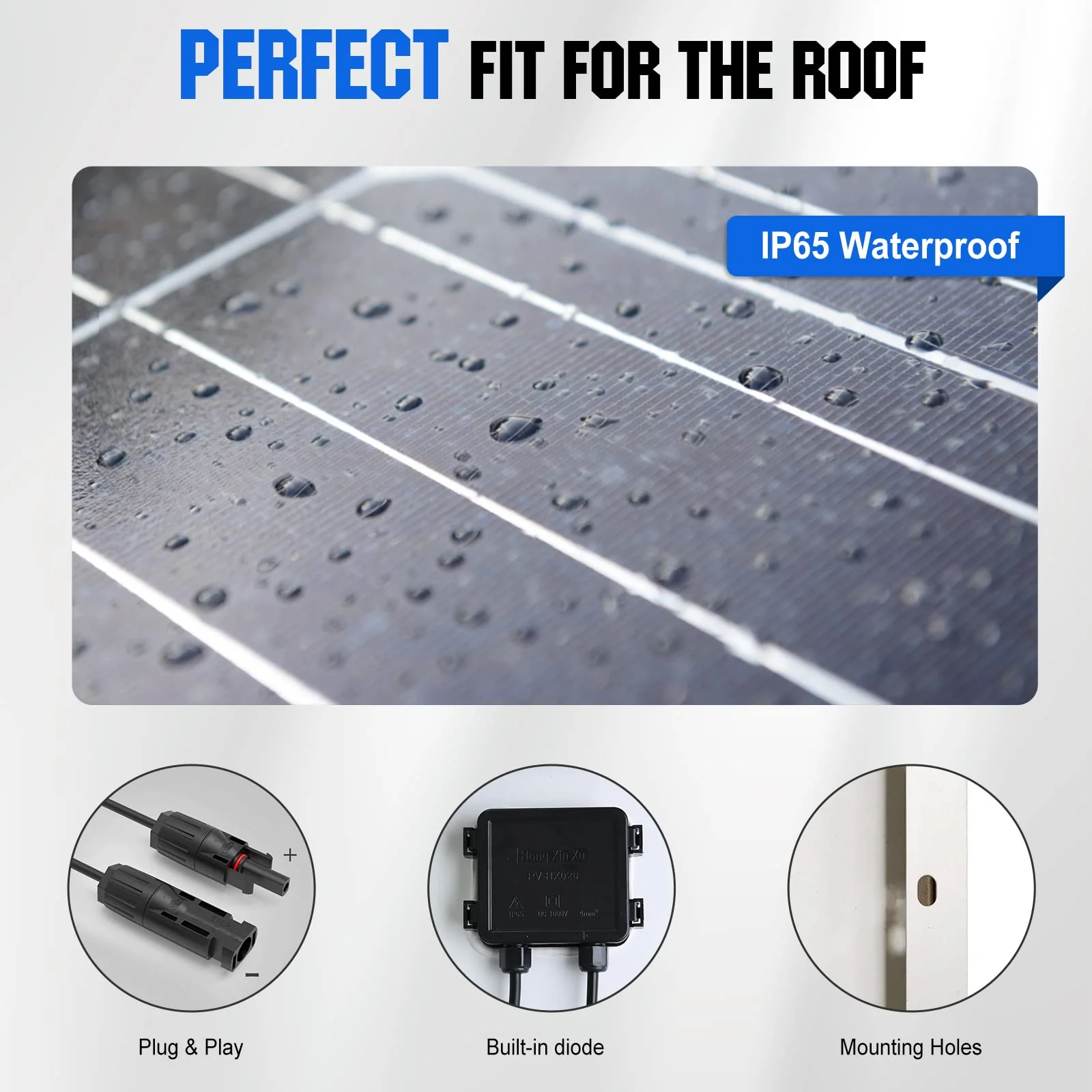 ECO-WORTHY 200 Watts 12 Volt/24 Volt Solar Panel Kit - Levo Sportswear