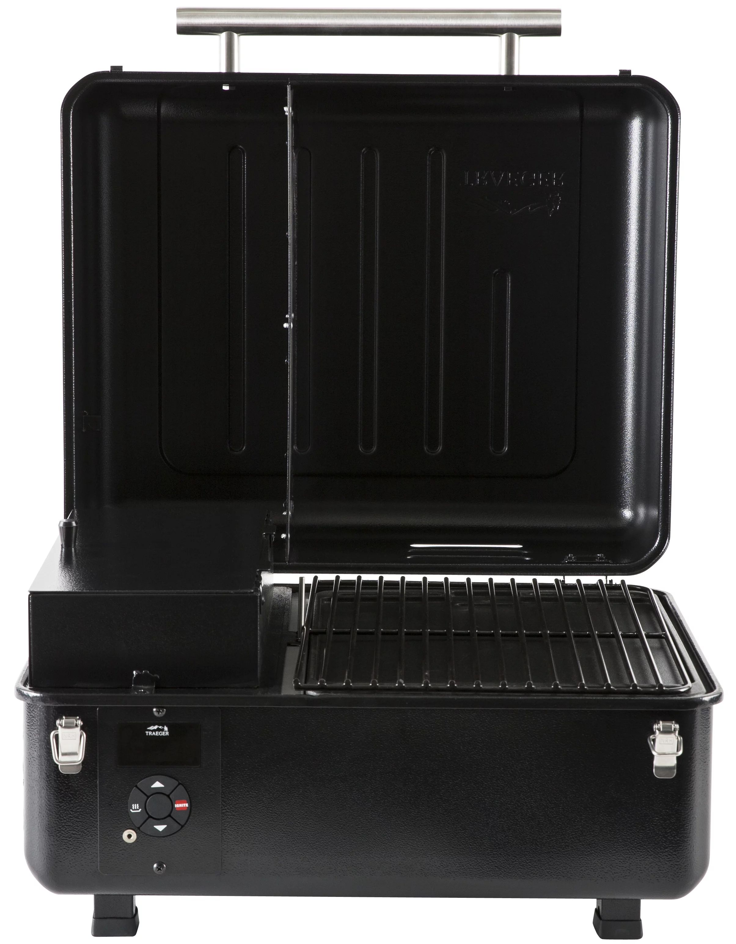 Traeger Pellet Grills Ranger Wood Pellet Grill and Smoker - Black - Levo Sportswear