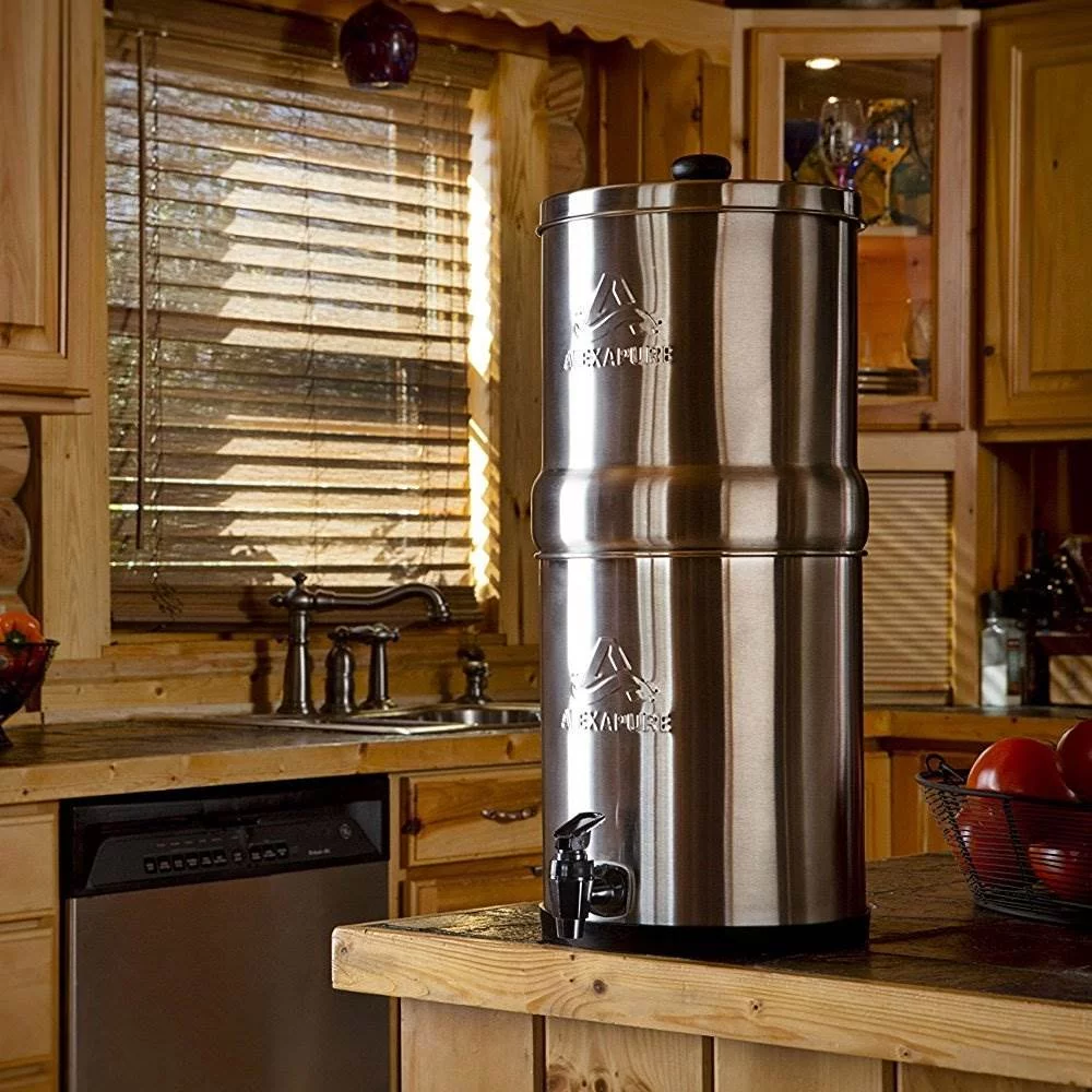 Alexapure Pro Stainless Steel Water Filter Purification Filtration Purify System - Levo Sportswear