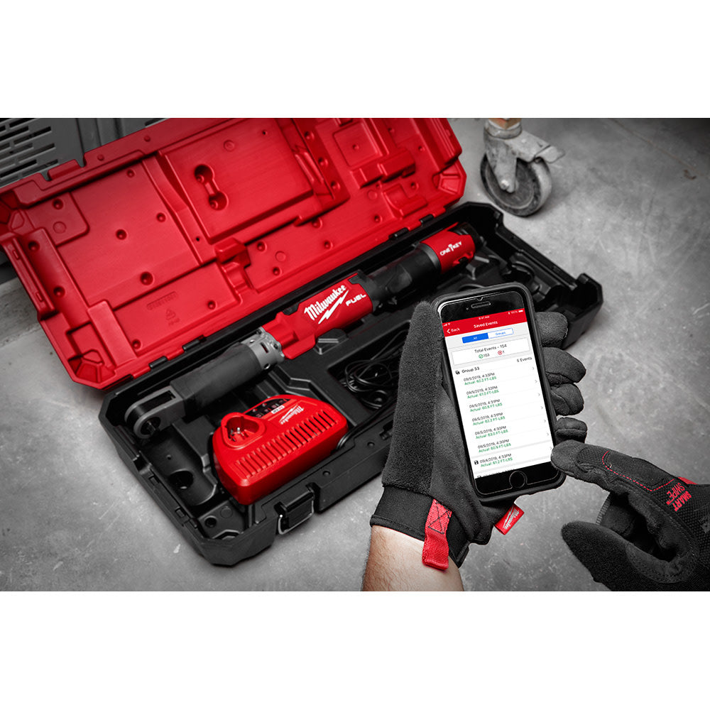 M12 FUEL 3/8 Digital Torque Wrench with ONE KEY Reconditioned - Levo Sportswear