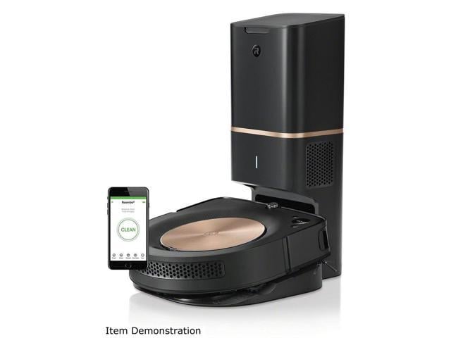 Roomba s9+ Wi-Fi Connected Robot Vacuum with Automatic Dirt Disposal - Java Black - Levo Sportswear