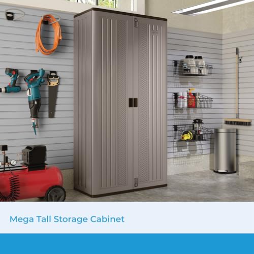 Suncast Mega Tall Storage Cabinet - Levo Sportswear