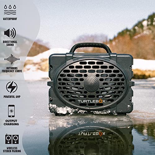 Turtlebox Gen Bluetooth Waterproof Thunderhead - Levo Sportswear
