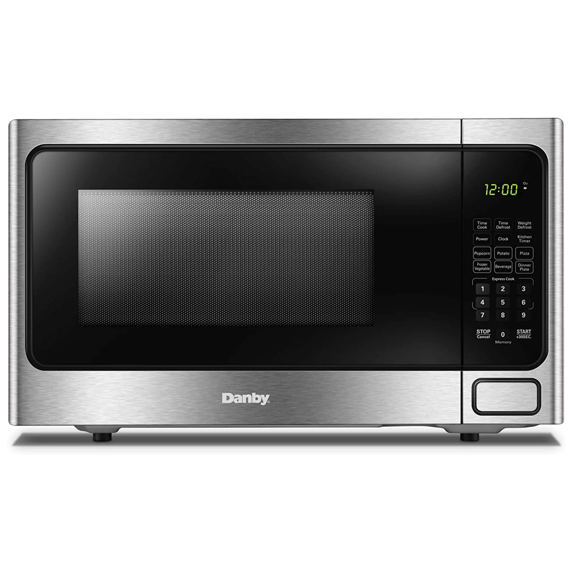 Danby DDMW1125BBS 1,000 W 1.1 Cu Ft Countertop Microwave, Stainless Finish - Levo Sportswear
