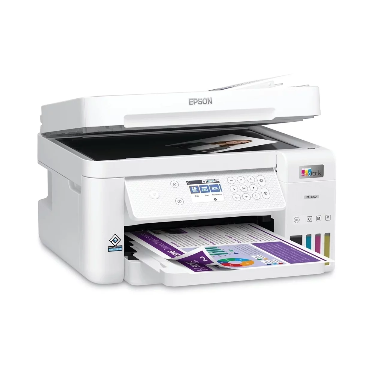 Epson EcoTank-3850 Special Edition All-in-One Printer with Bonus Black Ink - Levo Sportswear