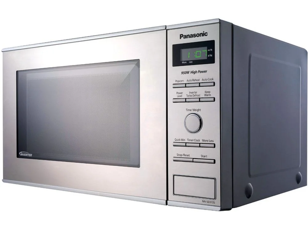 Panasonic 0.8 Cu Ft. 950W Stainless Compact Countertop Microwave Oven - Levo Sportswear