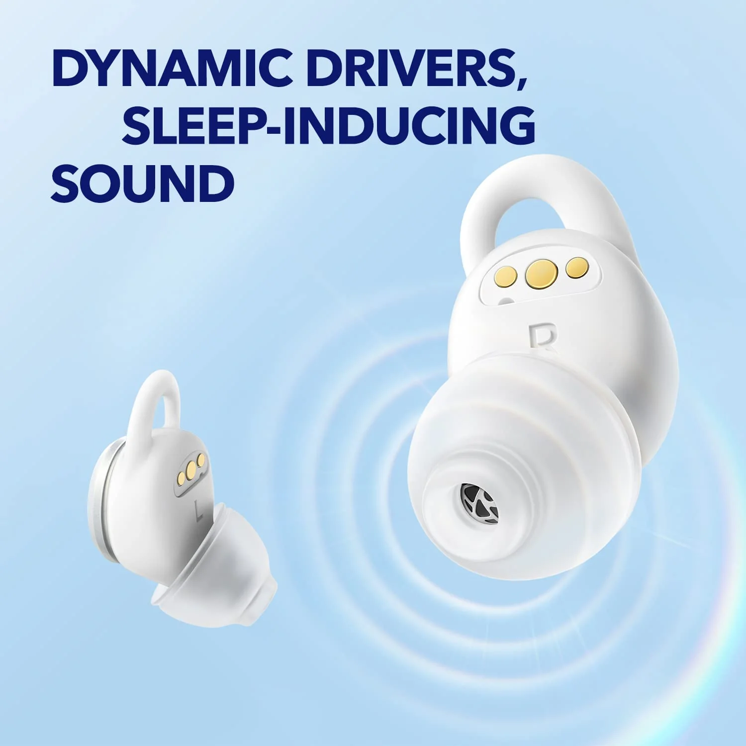 Soundcore A10 Bluetooth Noise Blocking Sleep Earbuds - Levo Sportswear