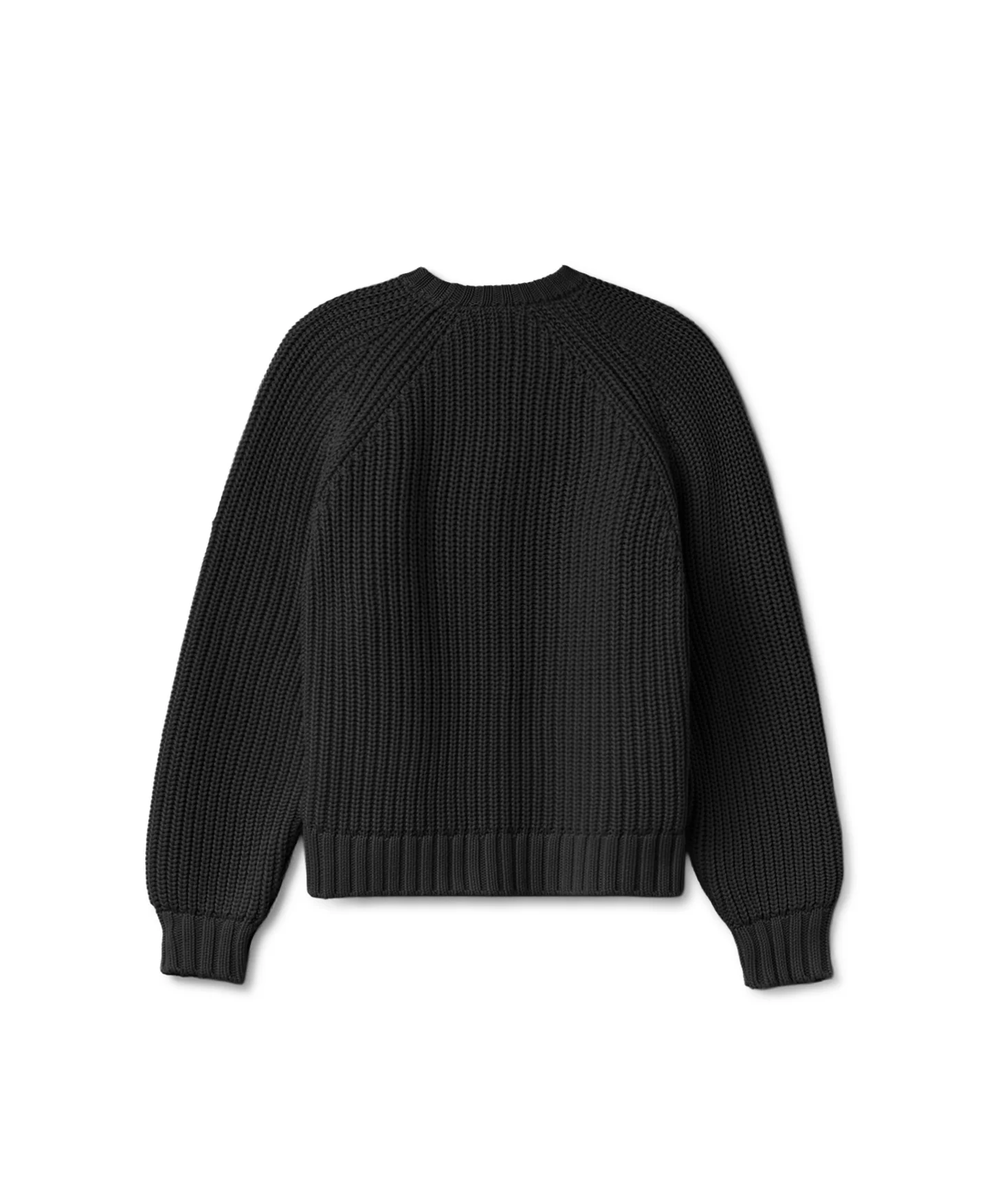 3 Gauge 'Jet Black' Knit - Levo Sportswear