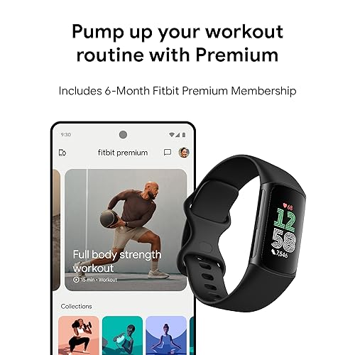 Fitbit Charge 6 Fitness Tracker with Google apps - Levo Sportswear
