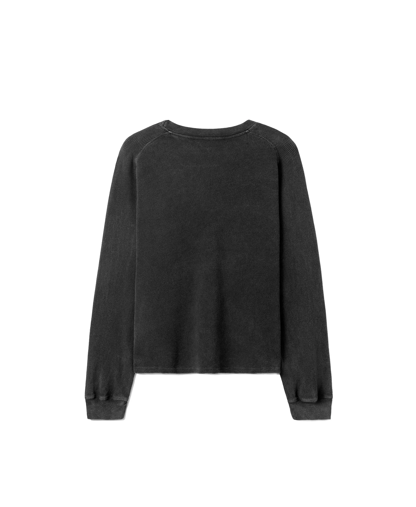 350 GSM 'Vintage Black' Thermal Longsleeve - Levo Sportswear