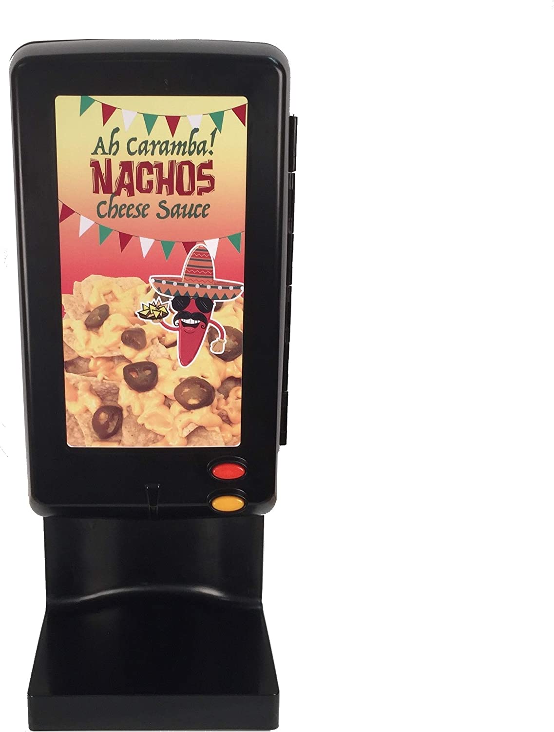 Paragon 2030 Ay Caramba Nacho Cheese Warming Dispenserand#44; Black - Levo Sportswear