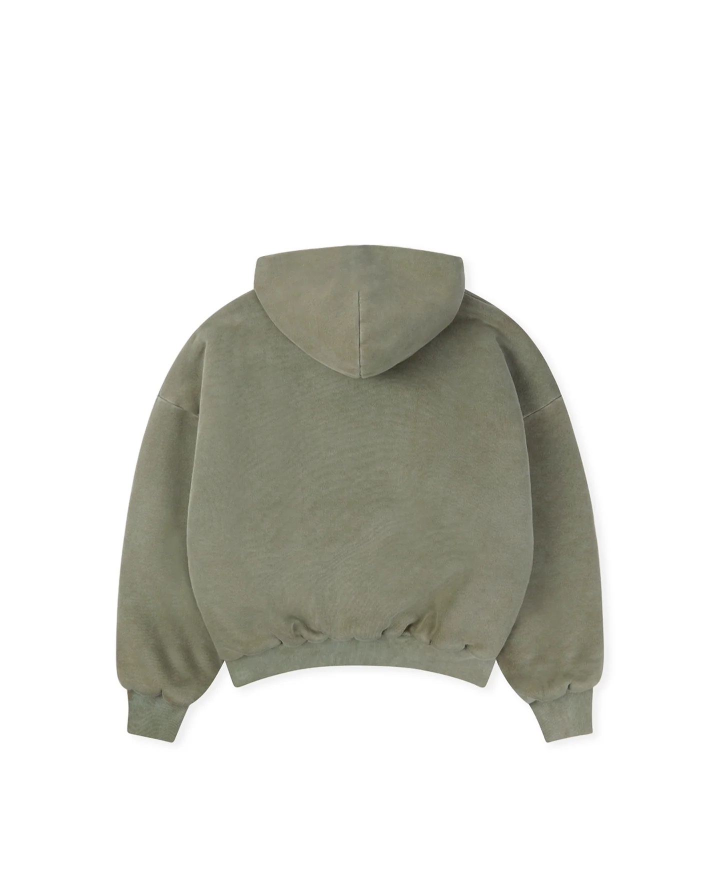 1000 GSM 'Vintage Olive' Double Hoodie - Levo Sportswear