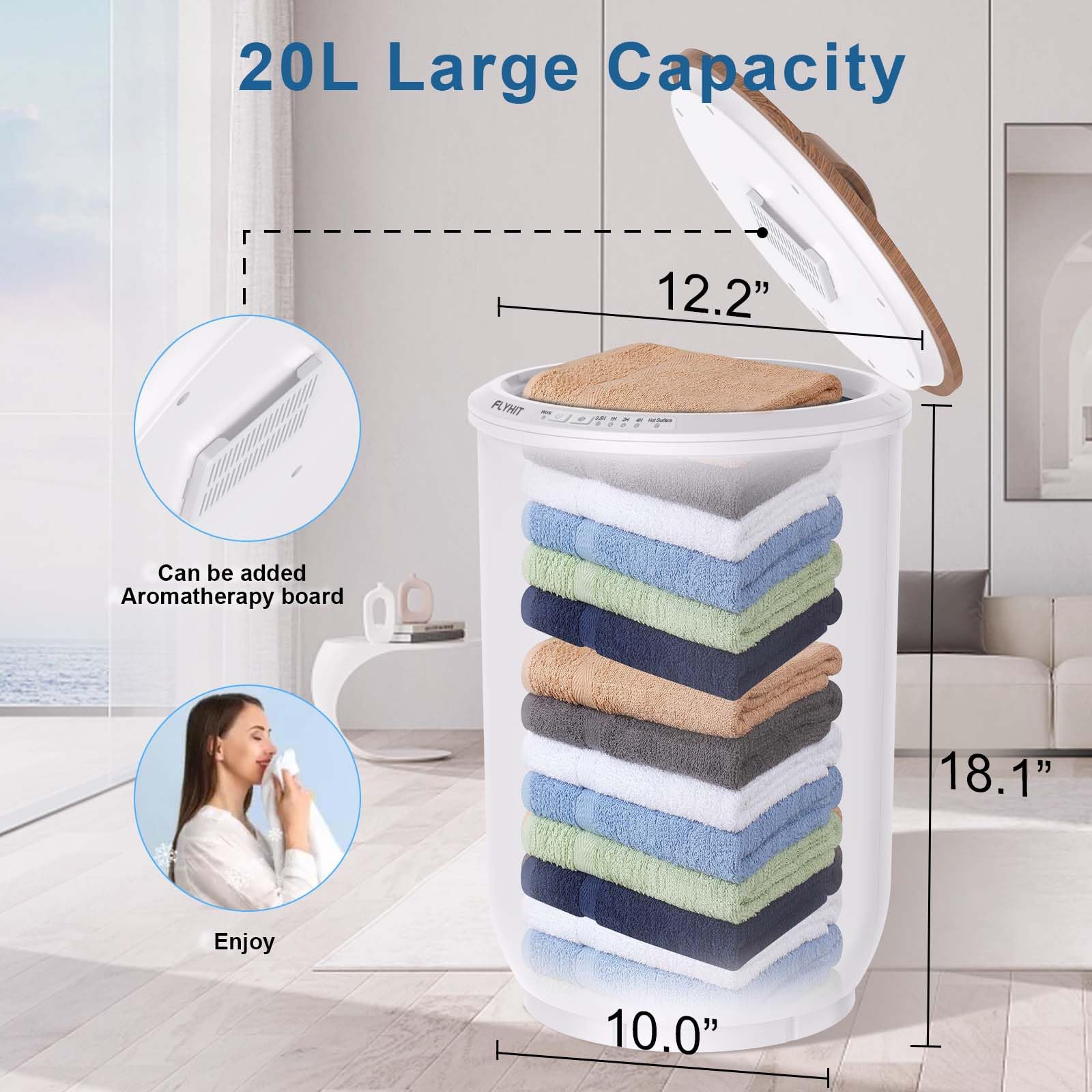 FLYHIT Luxury Towel Warmers for Bathroom - Levo Sportswear