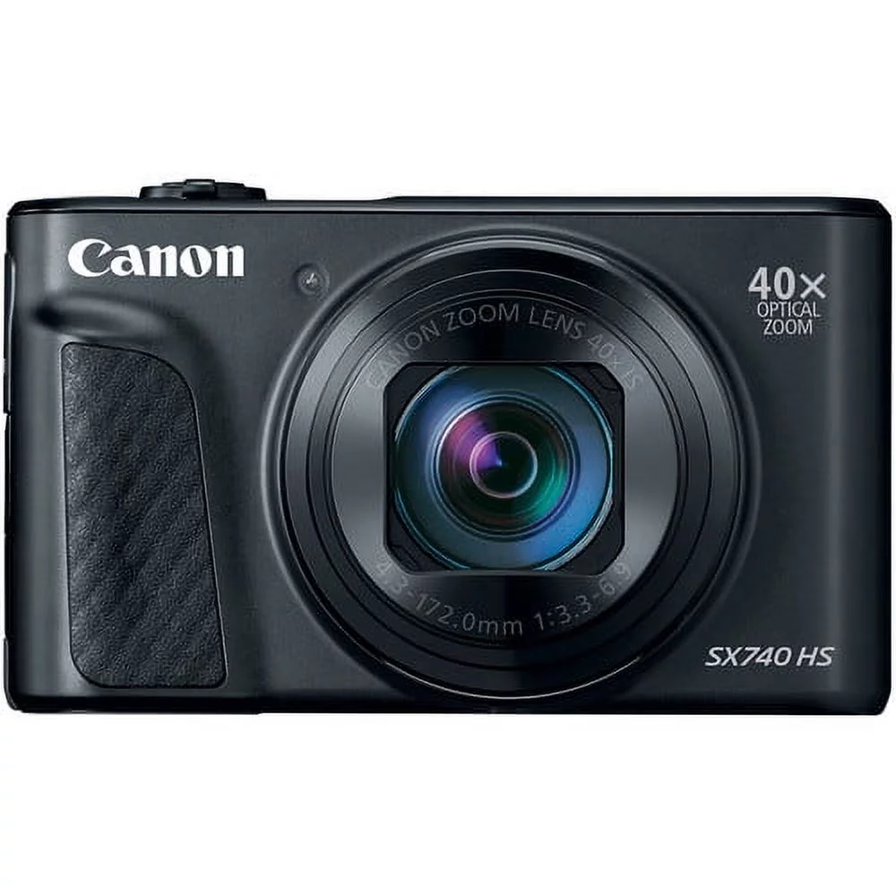 Canon PowerShot SX740 HS Digital Camera 40x Optical Zoom with 32GB Buzz-photo Kit - Levo Sportswear