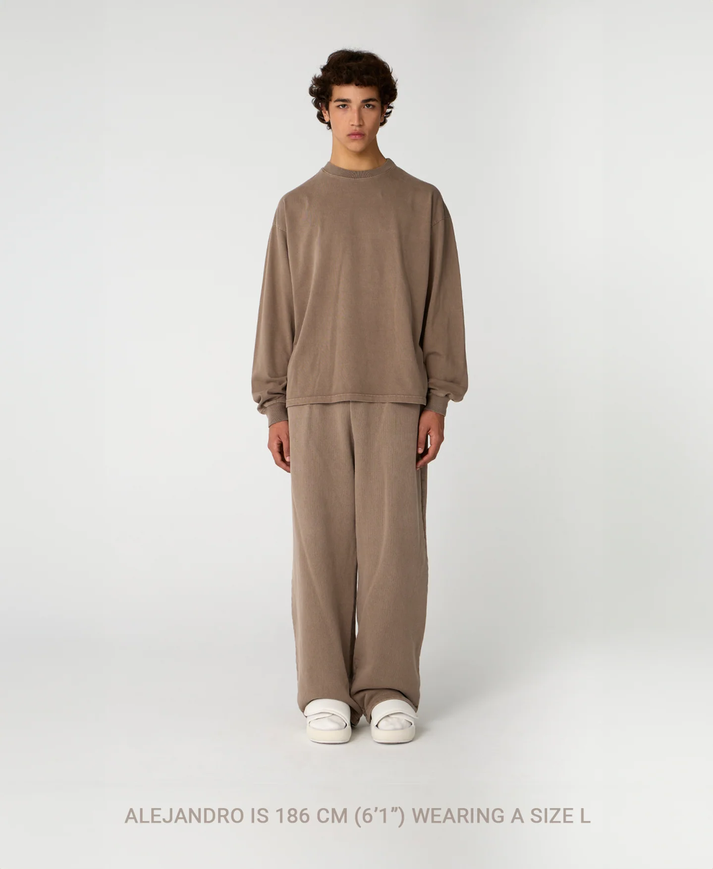 300 GSM 'Ash Gray' Longsleeve - Levo Sportswear