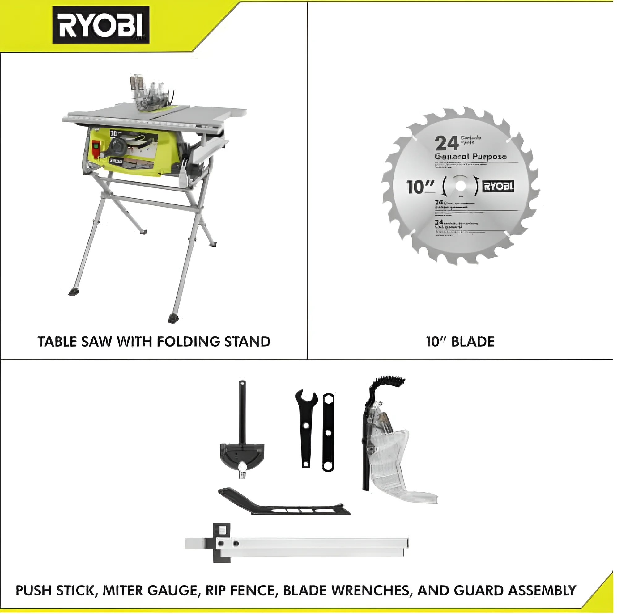 RYOBI 15 Amp 10-inch Table Saw - Levo Sportswear