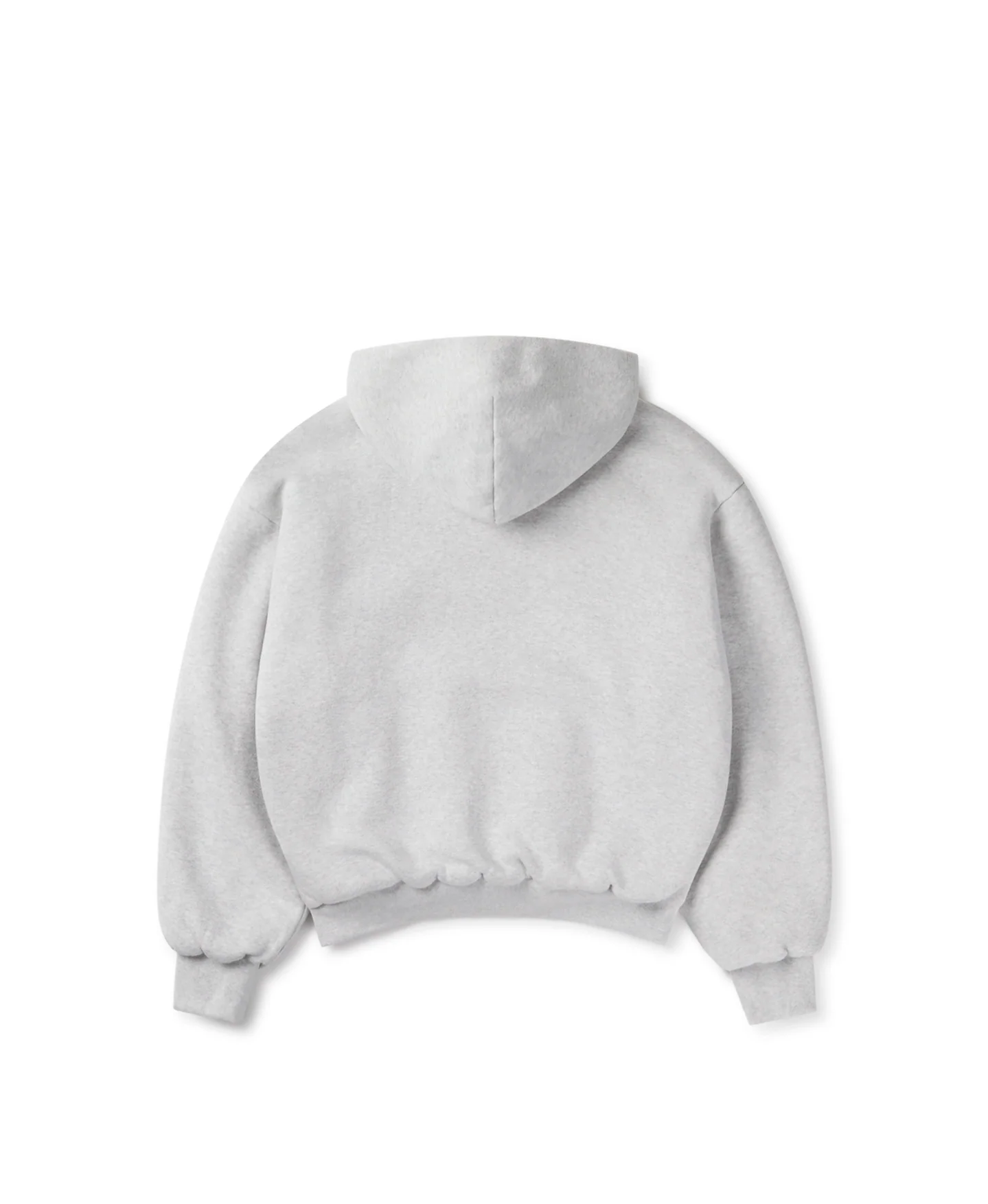 1000 GSM 'Light Heather Gray' Double Hoodie - Levo Sportswear