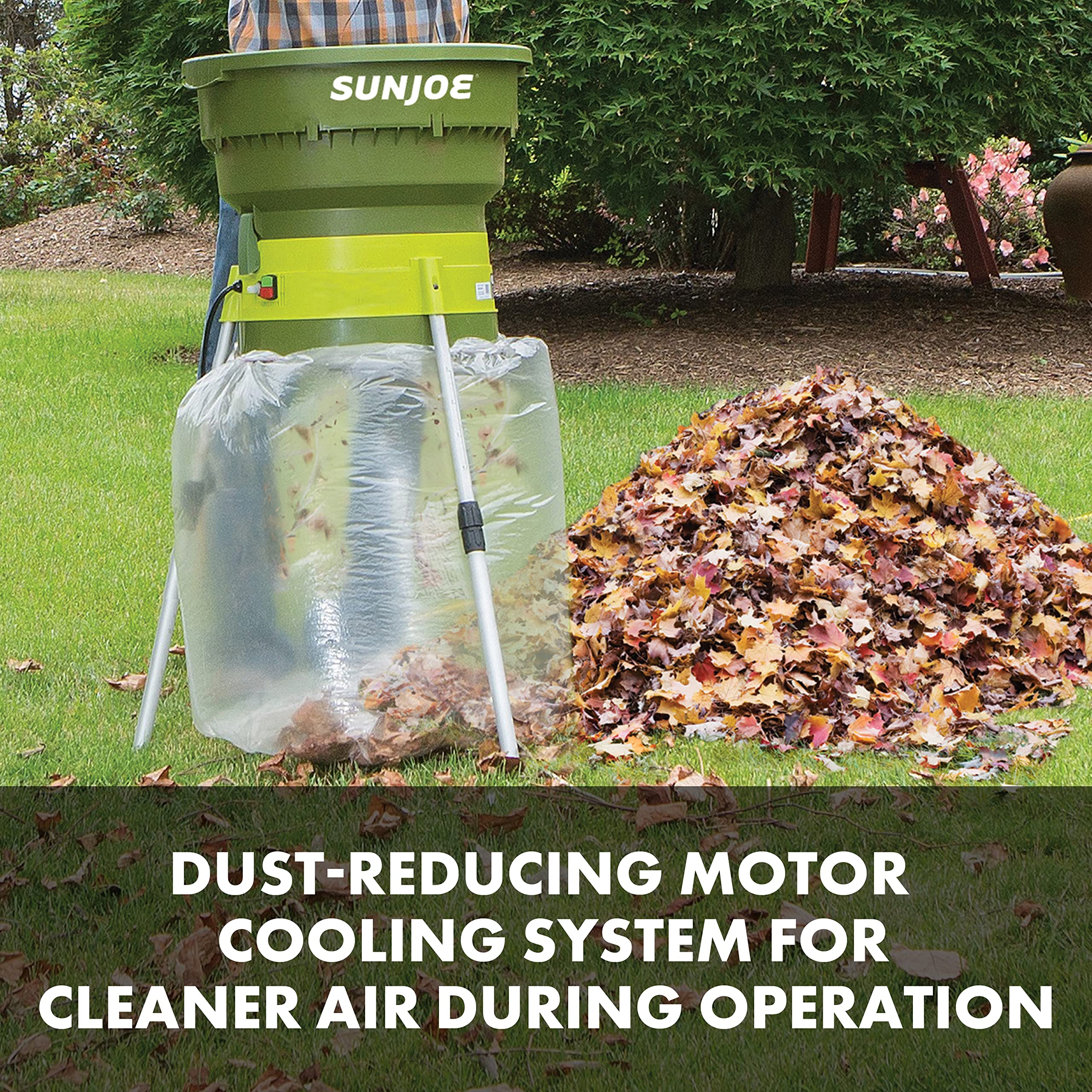 Sun Joe Electric Leaf Mulcher 13-Amp 16:1 Reduction Ratio - Levo Sportswear