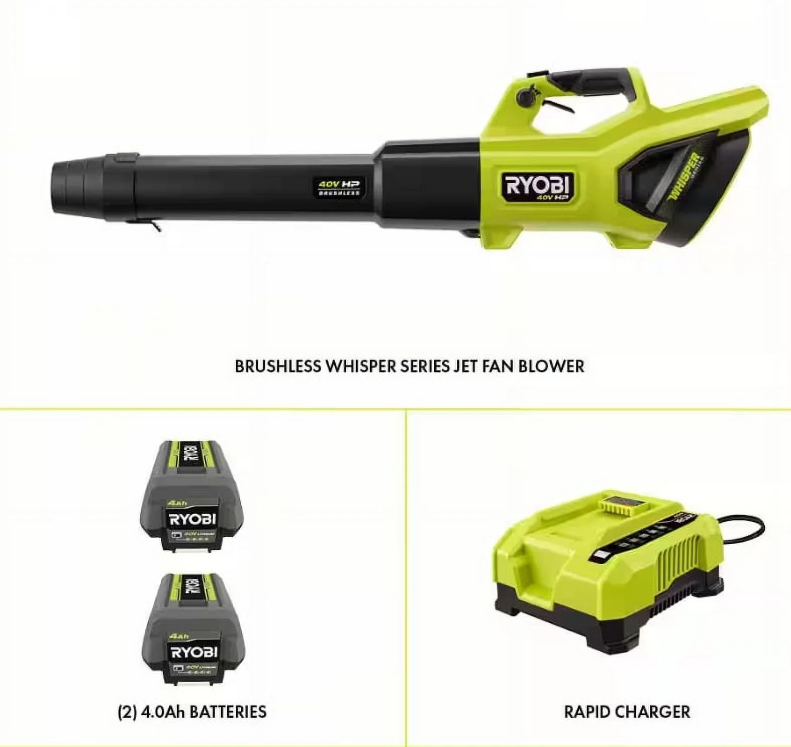 Ryobi 40V Cordless Jet Fan Blower RY404100 - Levo Sportswear