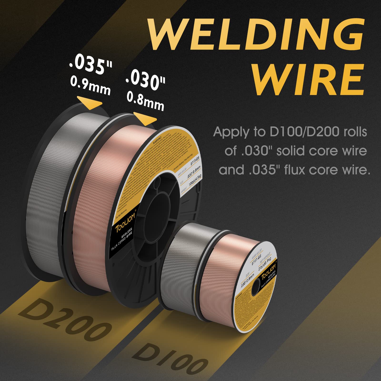 TOOLIOM 200M 3 in 1 Flux MIG Welder 110 / 220V Dual Voltage - Levo Sportswear