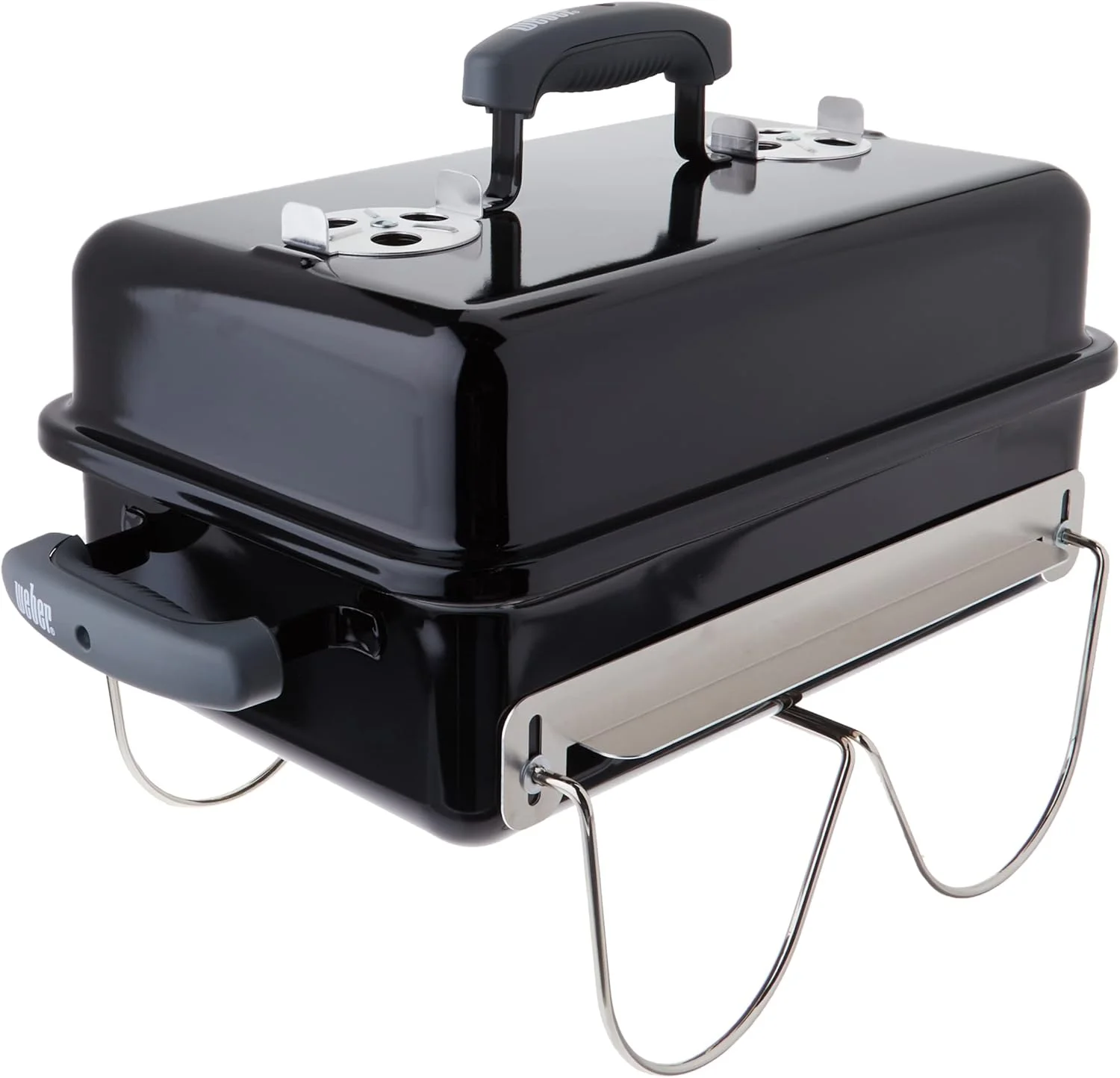 Go-Anywhere Charcoal Grill, Black - Levo Sportswear