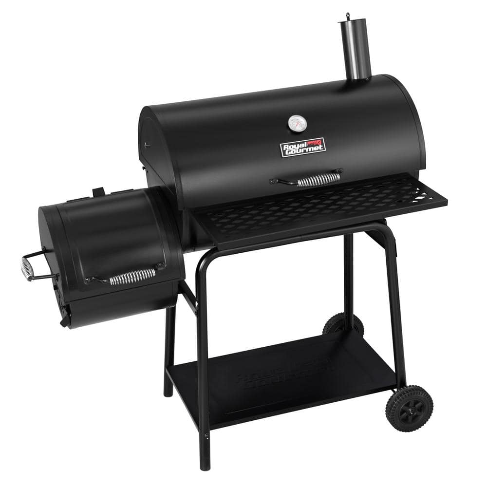 Royal Gourmet 30 in. Charcoal Grill with Offset Smoker CC1830F - Levo Sportswear