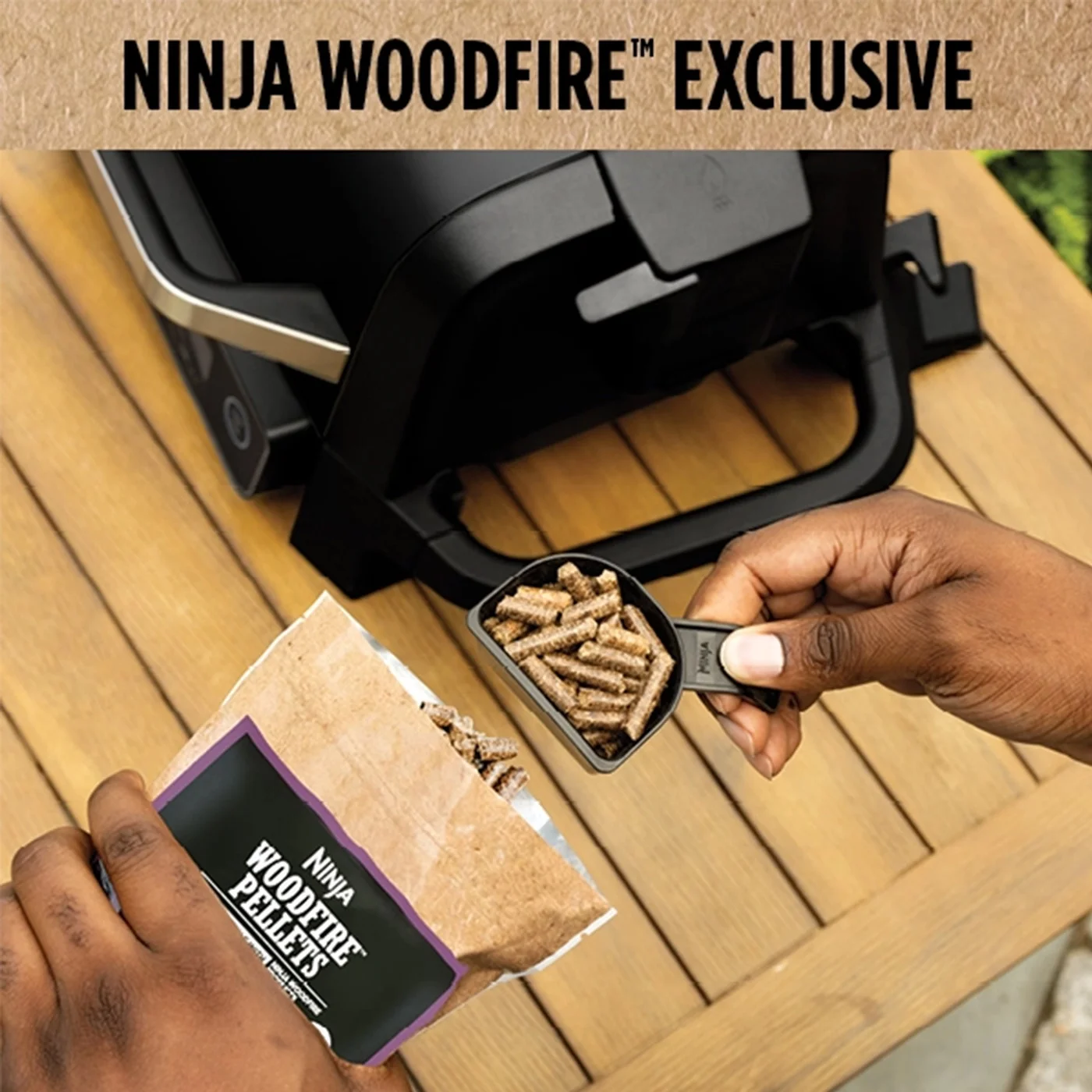 Ninja OG701 Woodfire Outdoor Grill & Smoker, 7-in-1 Air Fryer - Levo Sportswear