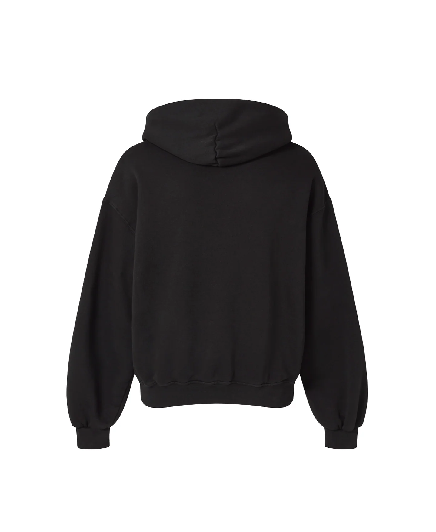 450 GSM 'Jet Black' Hoodie - Levo Sportswear