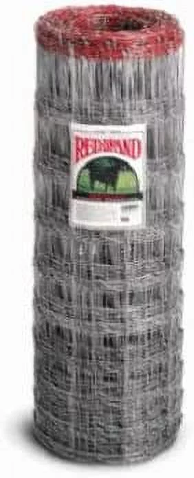 Red Brand 70207 Field Fence, 330 ft L, 47 in H, 12-1/2 Gauge, Steel, Galvanized - Levo Sportswear