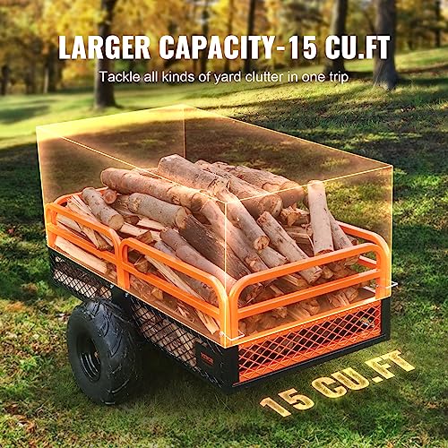 VEVOR ATV Trailer 1500lbs Tractor - Levo Sportswear