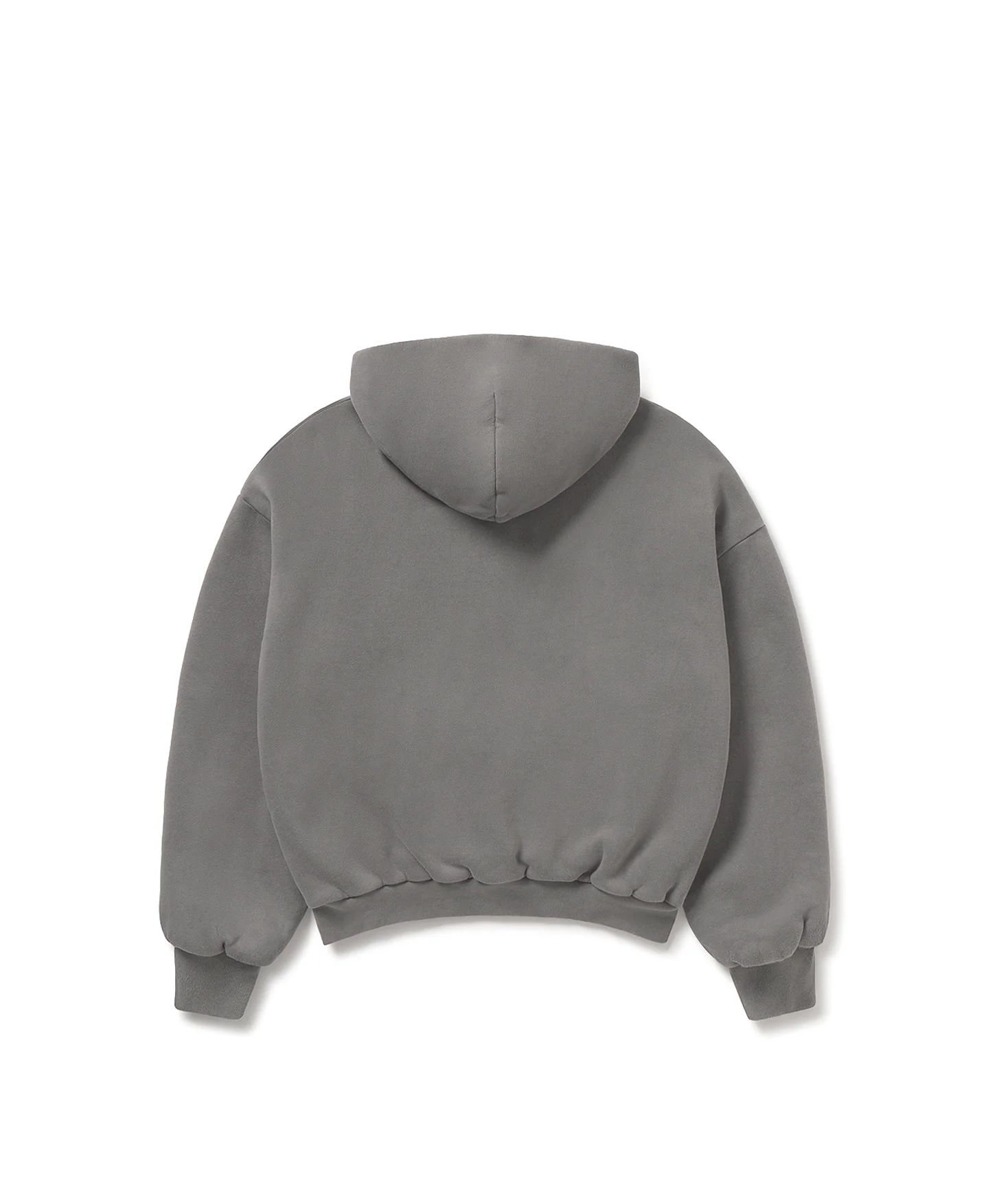 1000 GSM 'Mud Gray' Double Hoodie - Levo Sportswear