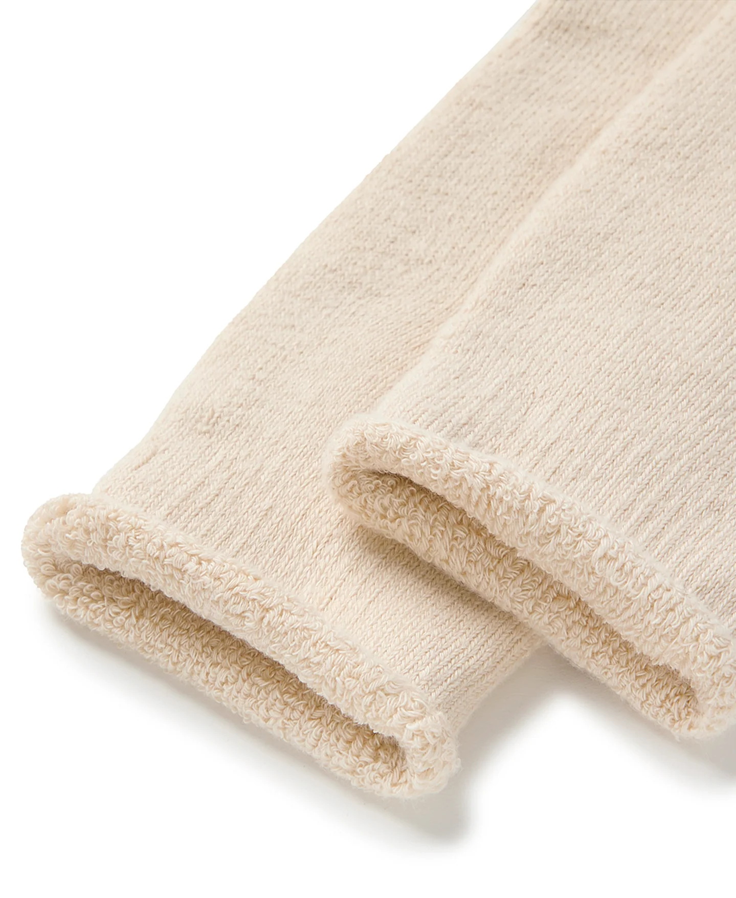 Boucle 'Cream' Socks - Levo Sportswear