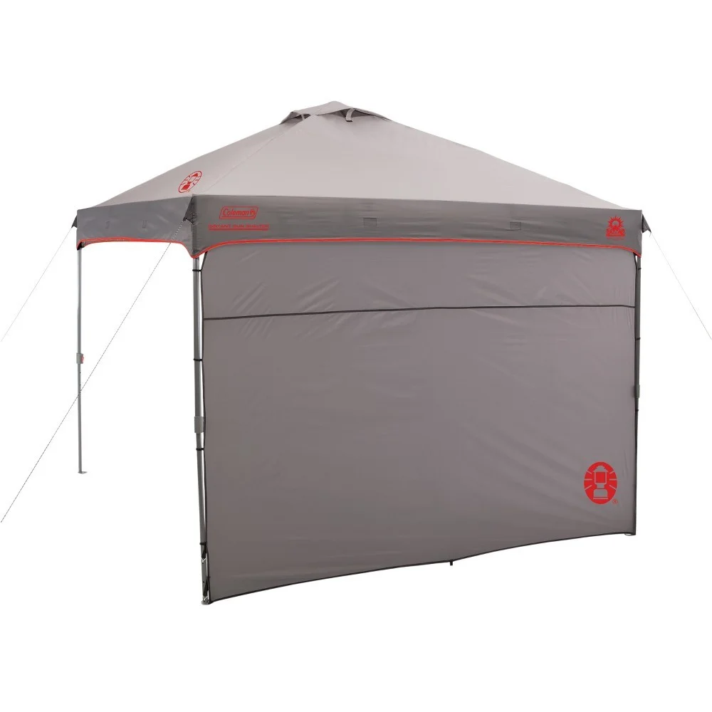 Coleman Instant Canopy with Sunwall 10'x10' - Gray - Levo Sportswear