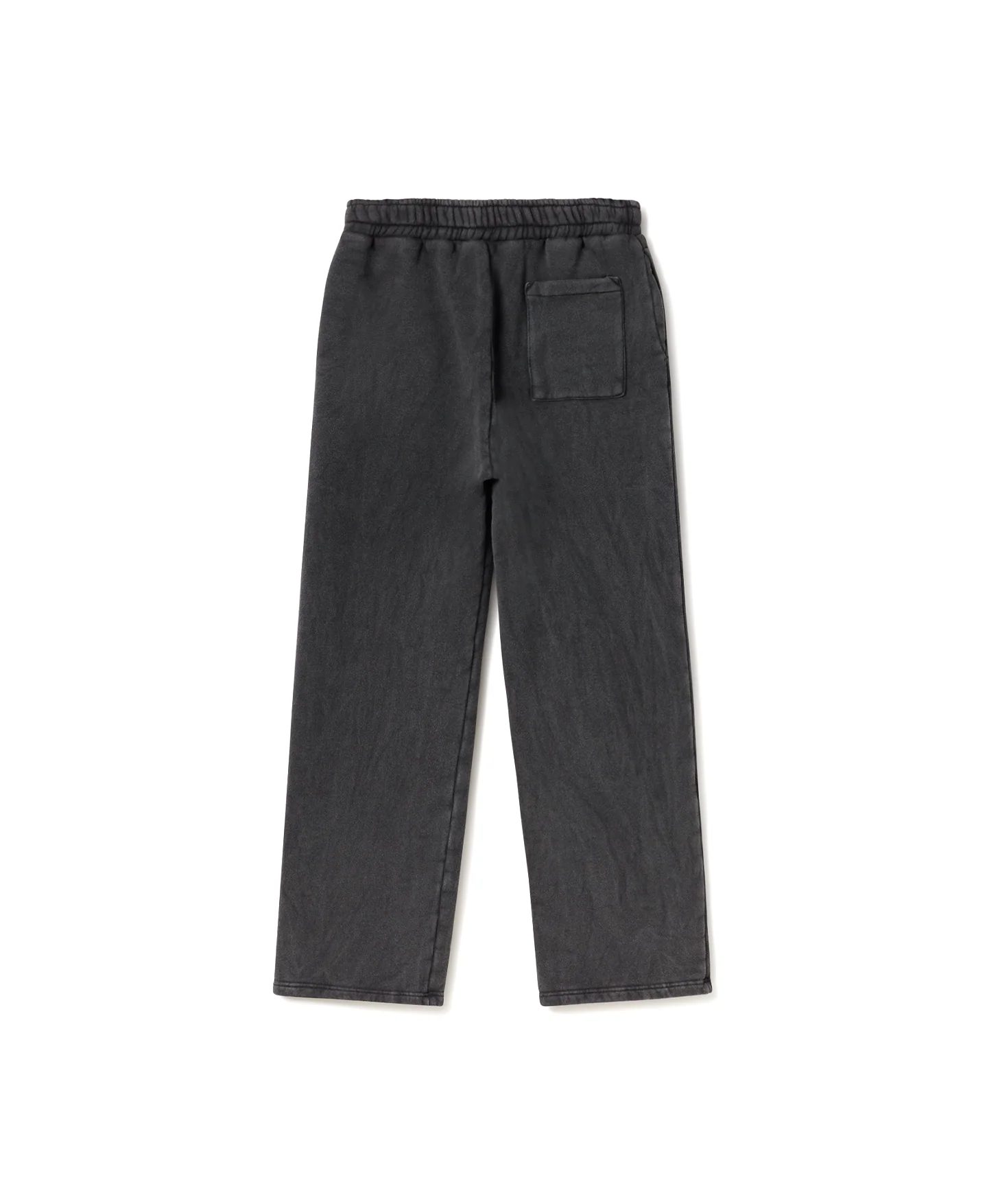 450 GSM 'Vintage Black' Straight-leg Pants - Levo Sportswear